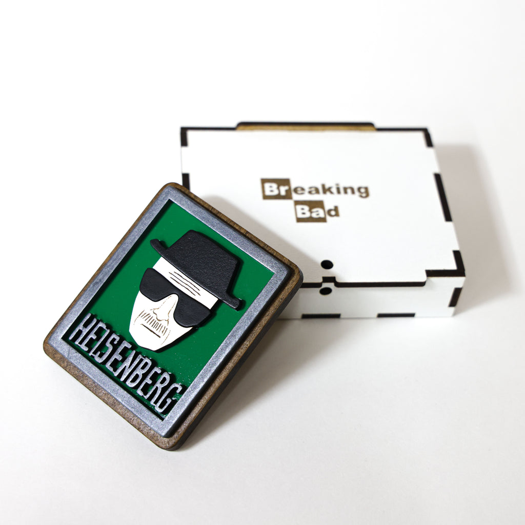 მაცივრის მაგნიტი: Breaking Bad - Heisenberg