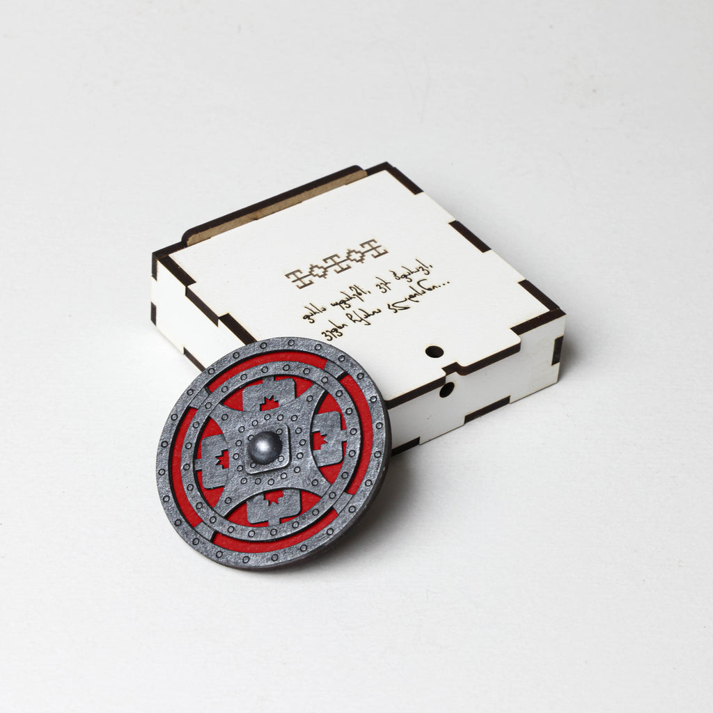 მაცივრის მაგნიტი: ხევსურული ფარი