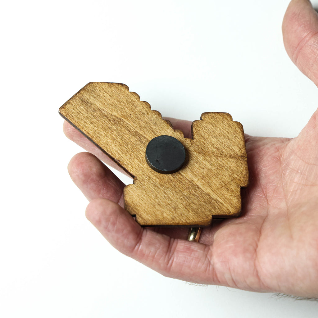 მაცივრის მაგნიტი: Minecraft Pickaxe