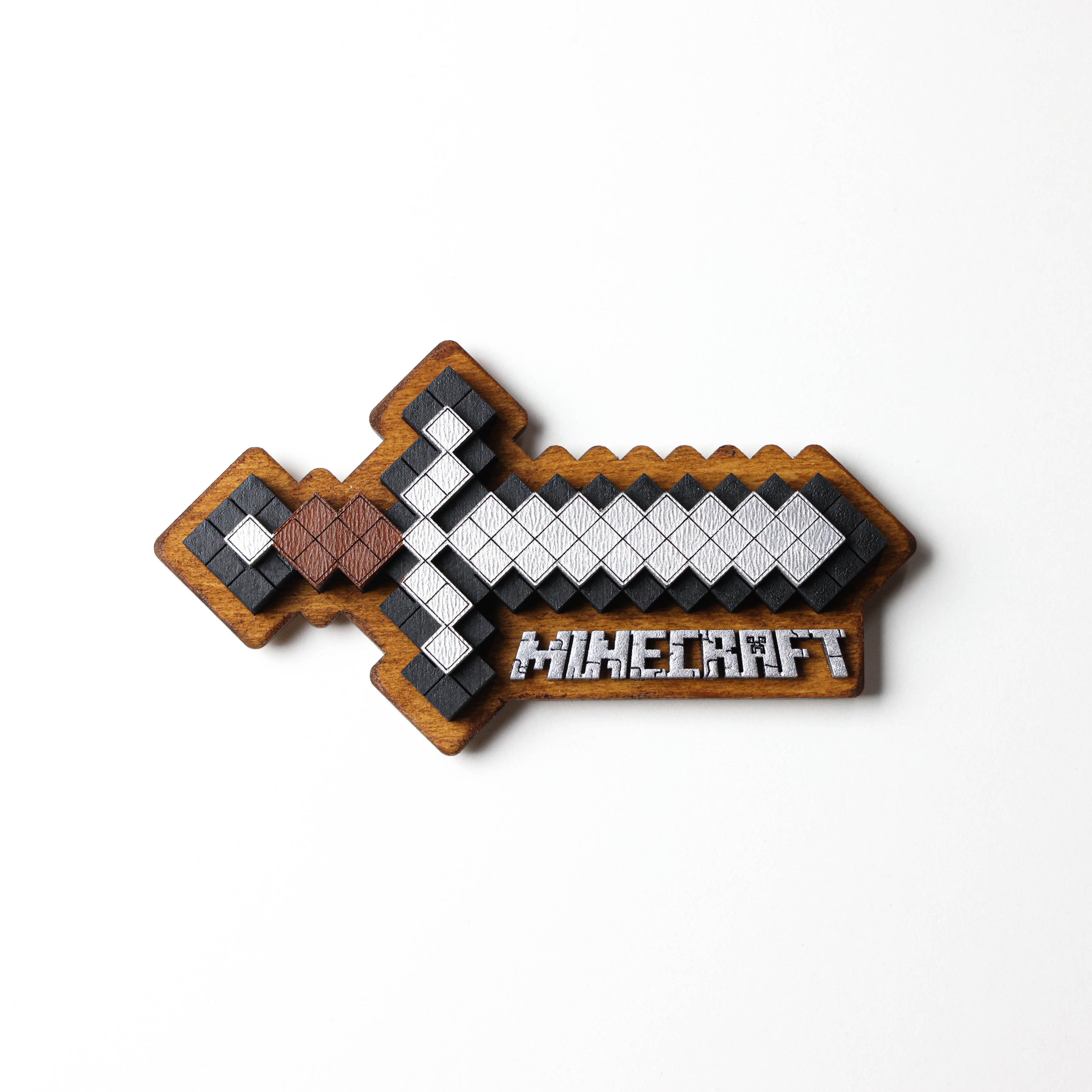 მაცივრის მაგნიტი: Minecraft Sword