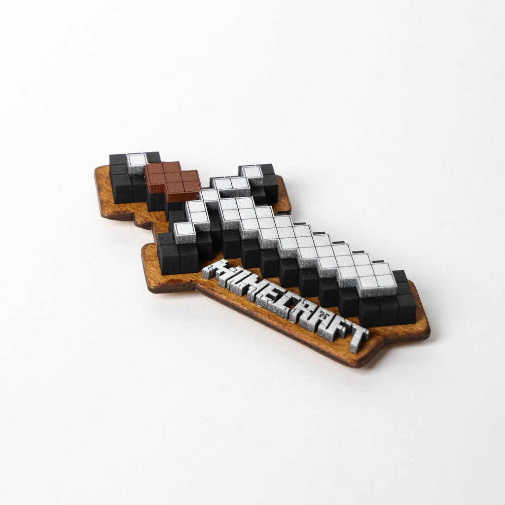 მაცივრის მაგნიტი: Minecraft Sword