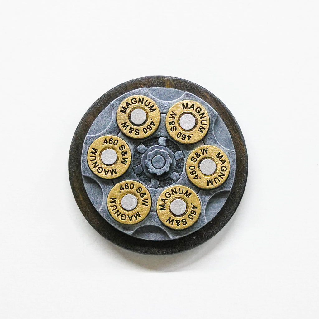 მაცივრის მაგნიტი: რევოლვერის ბარაბანი