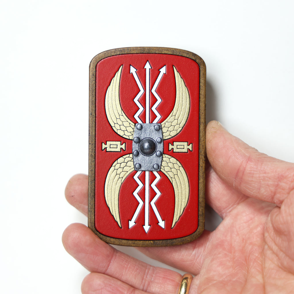 მაცივრის მაგნიტი: რომაული ფარი