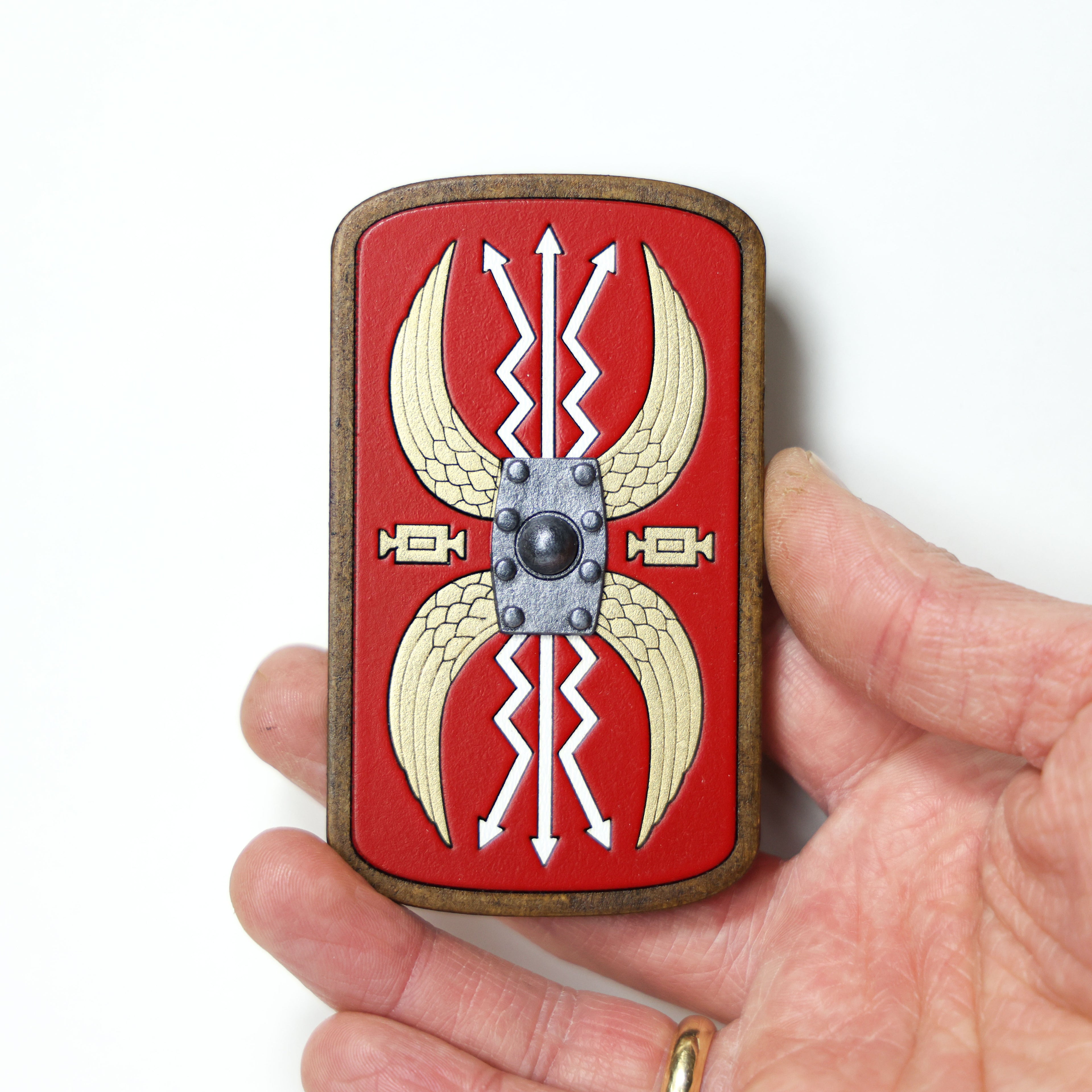 მაცივრის მაგნიტი: რომაული ფარი