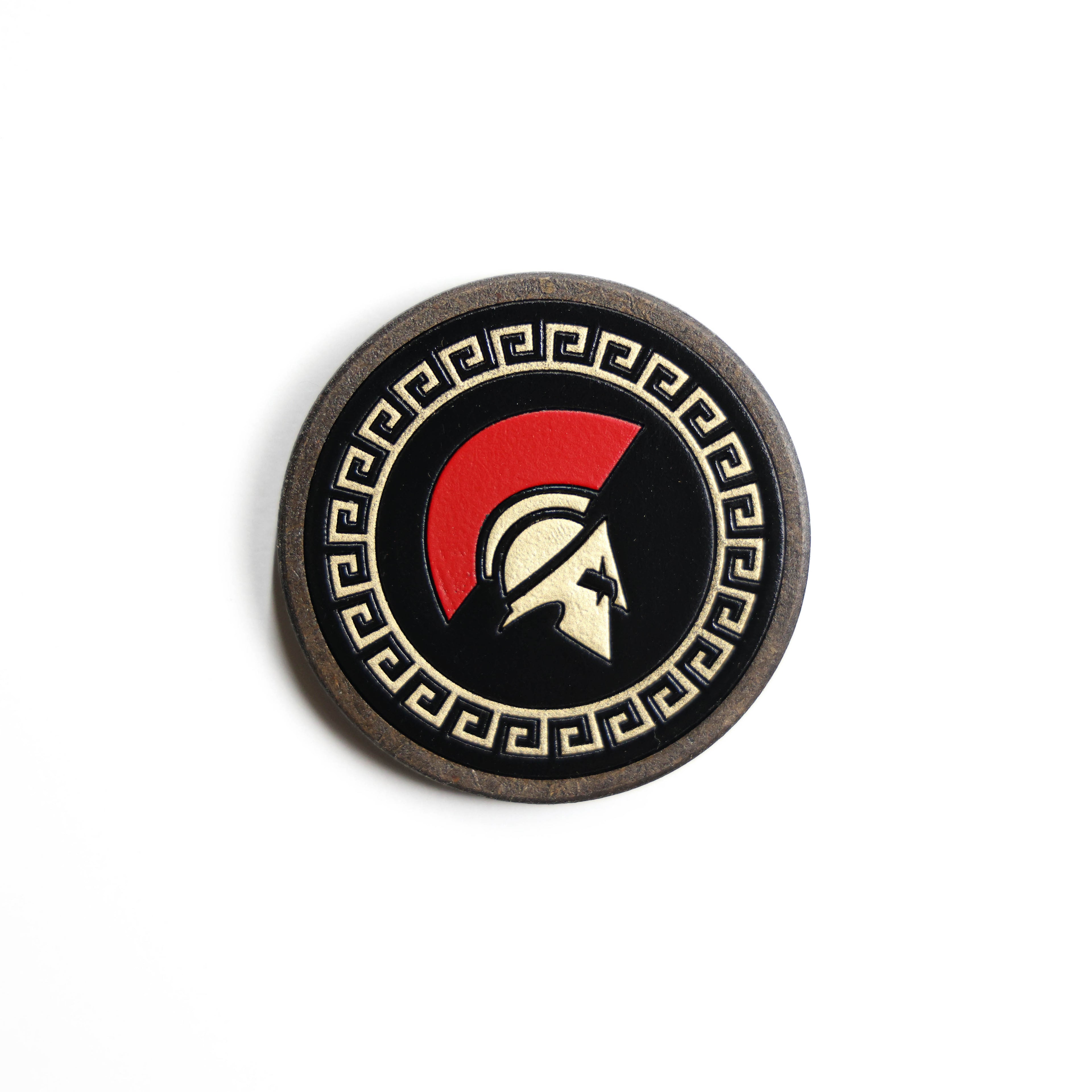 მაცივრის მაგნიტი: Spartan helmet