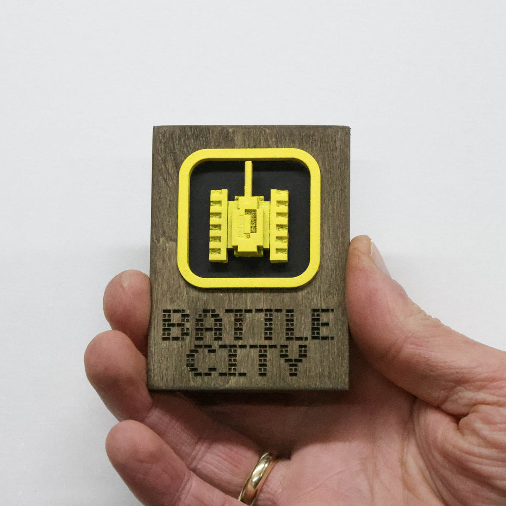 მაცივრის მაგნიტი: Battle City Tank