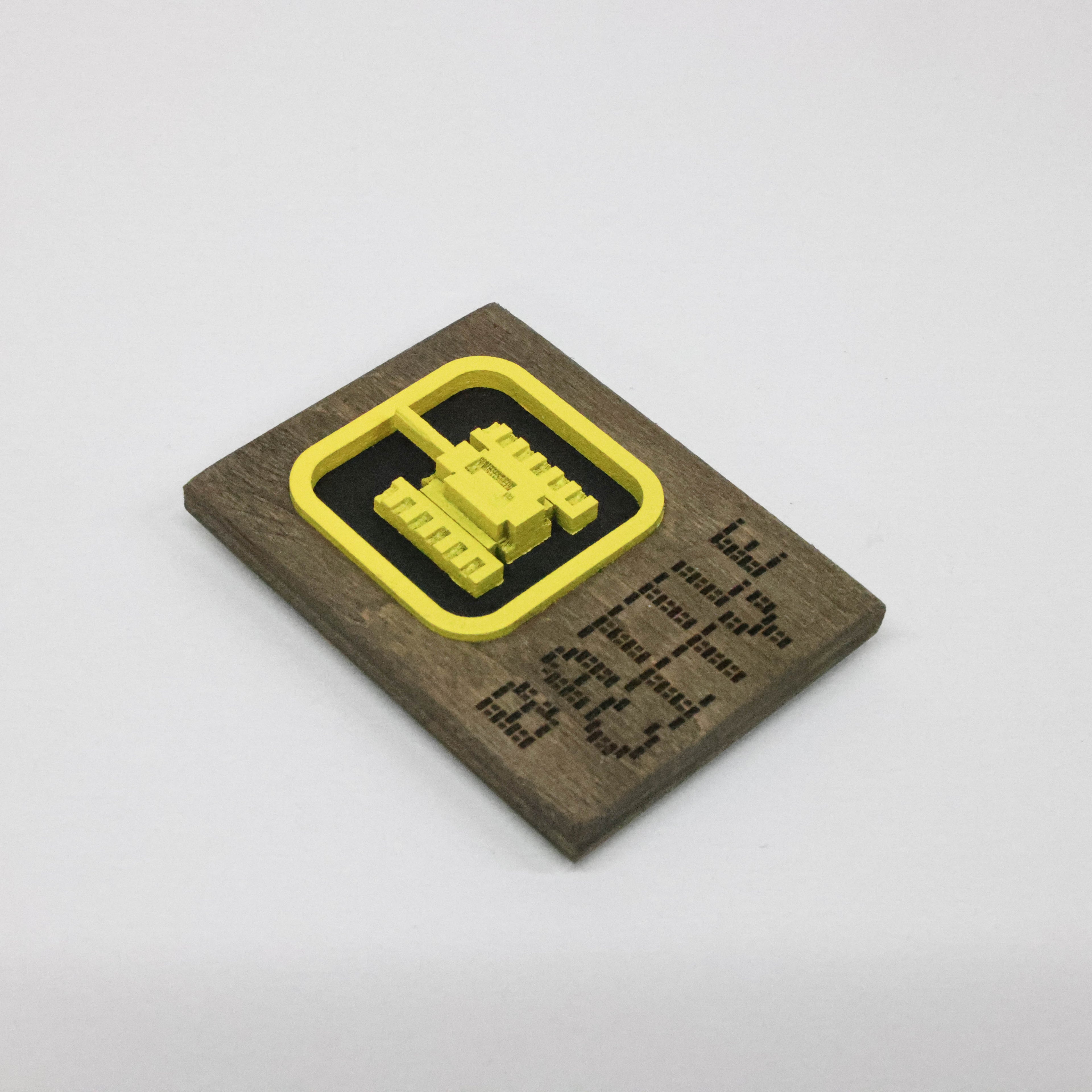 მაცივრის მაგნიტი: Battle City Tank