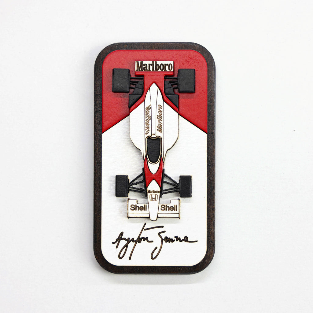 მაცივრის მაგნიტი: Formula 1 - Ayrton Senna