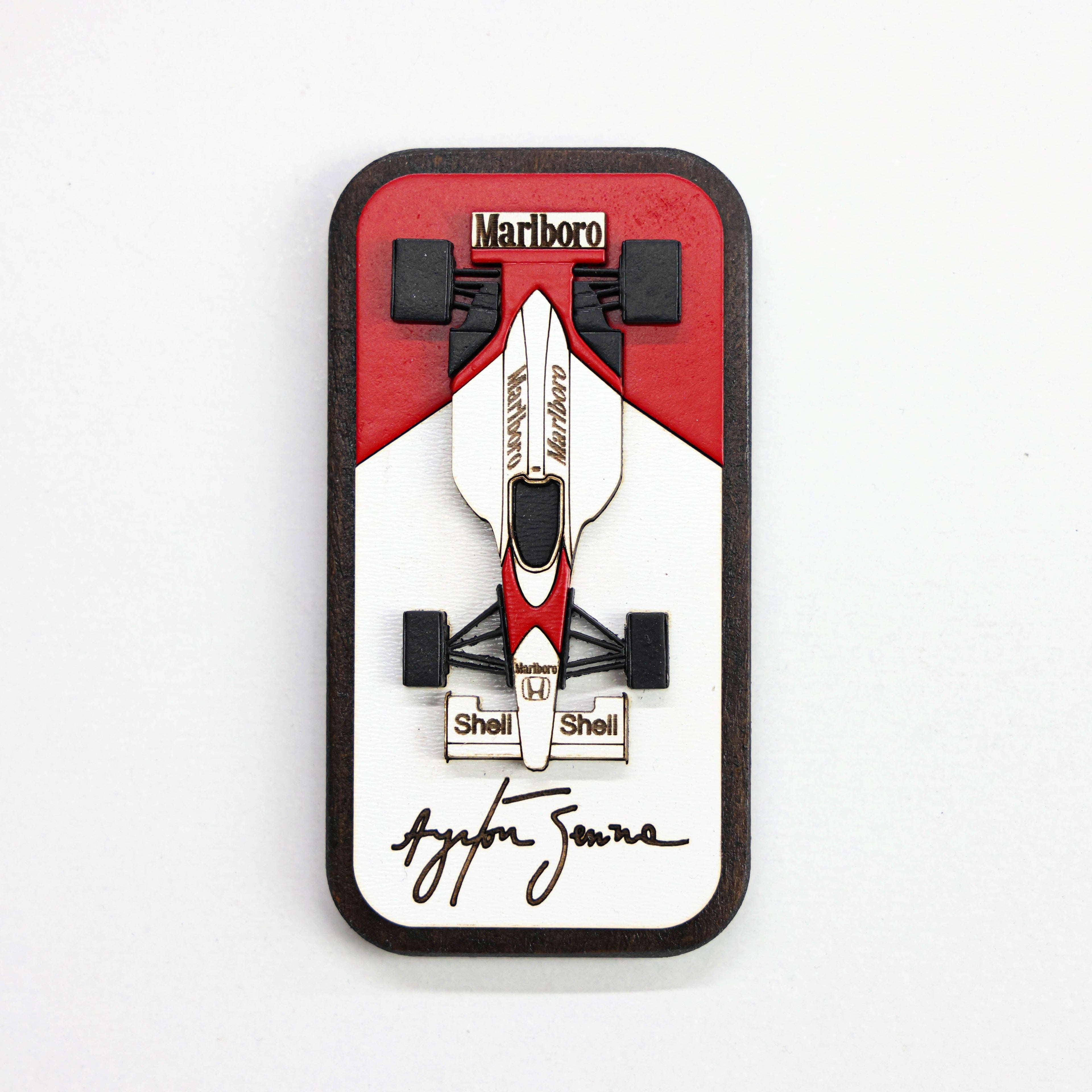 მაცივრის მაგნიტი: Formula 1 - Ayrton Senna