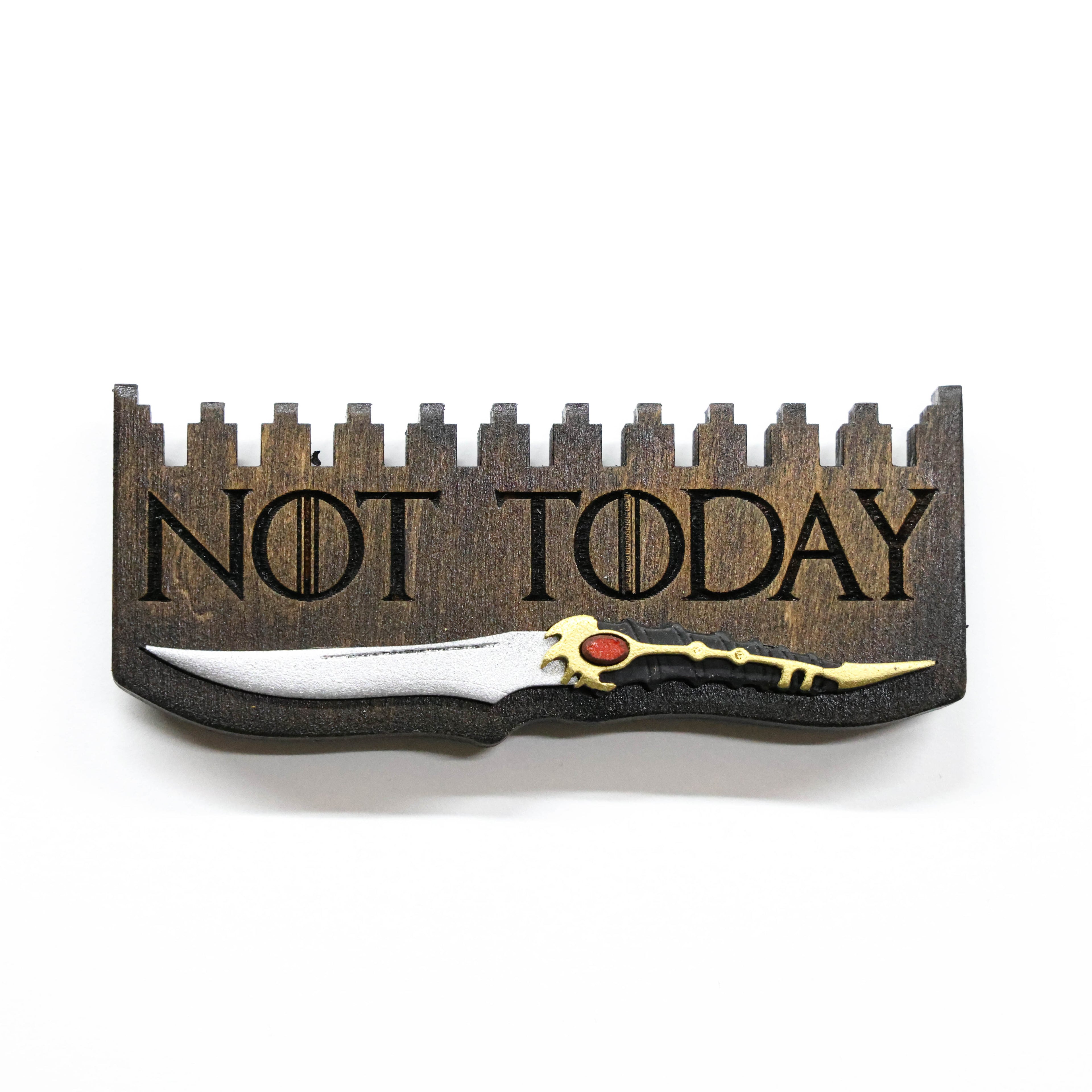 მაცივრის მაგნიტი: Game of Thrones -Not Today