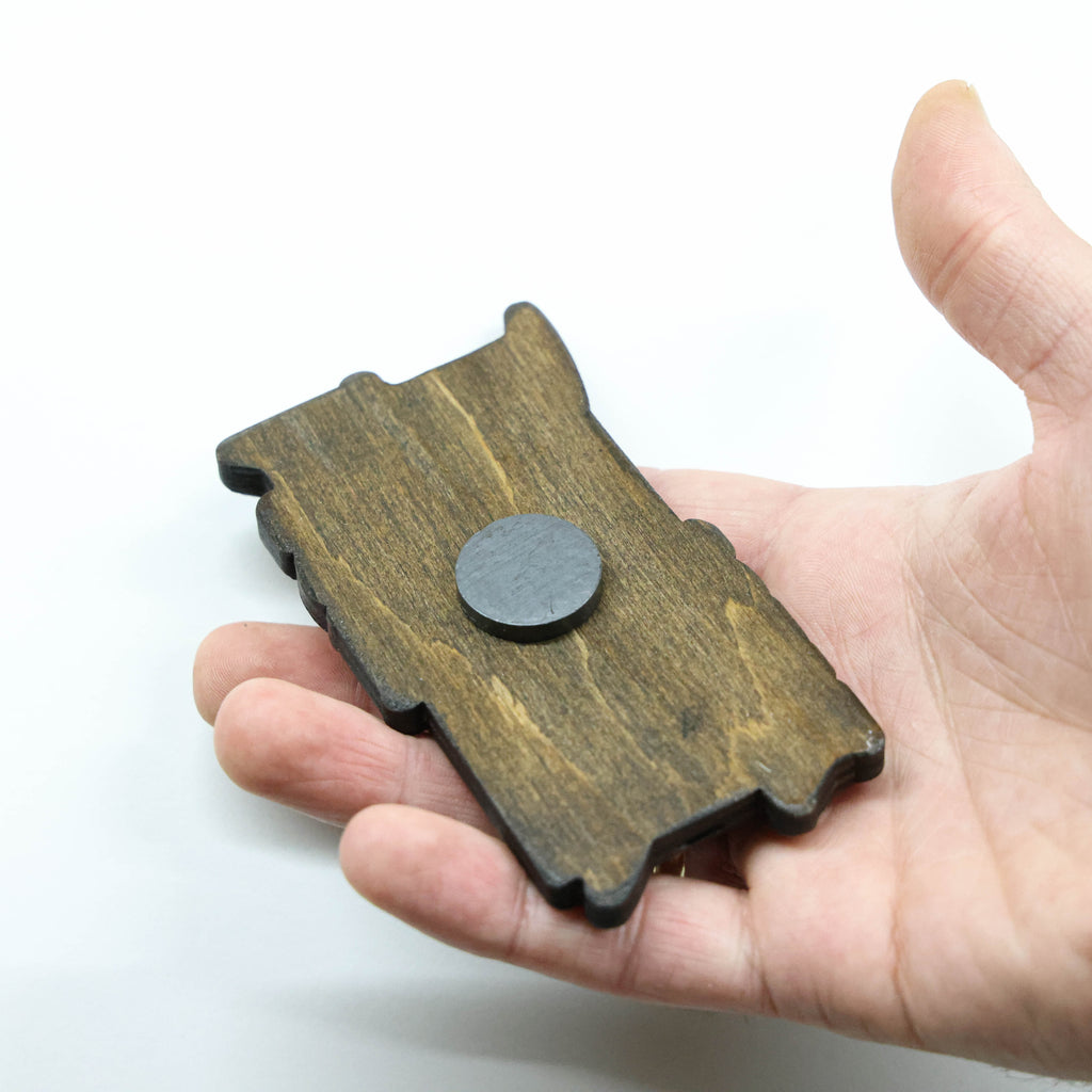 მაცივრის მაგნიტი: Game of Thrones - Not Today (რელიეფური)