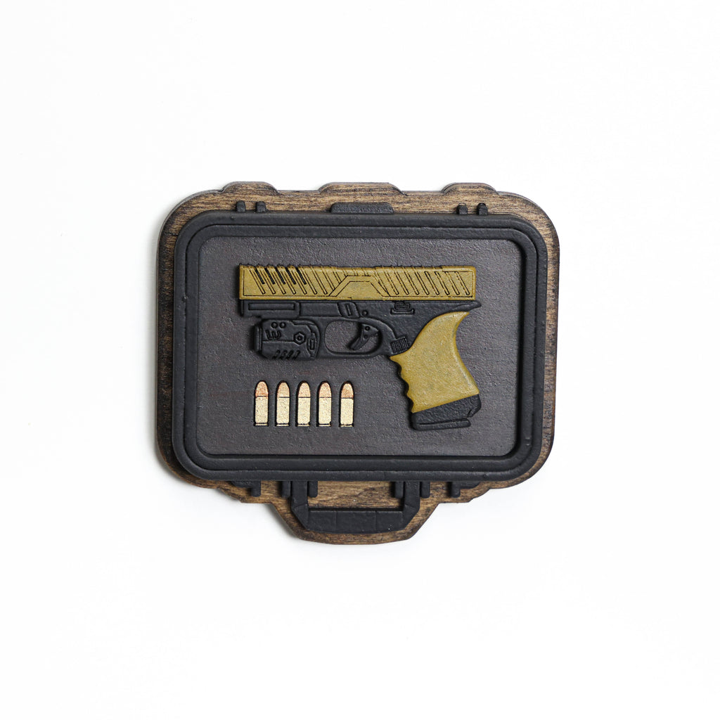 მაცივრის მაგნიტი: Glock-ის ფირმის პისტოლეტი 