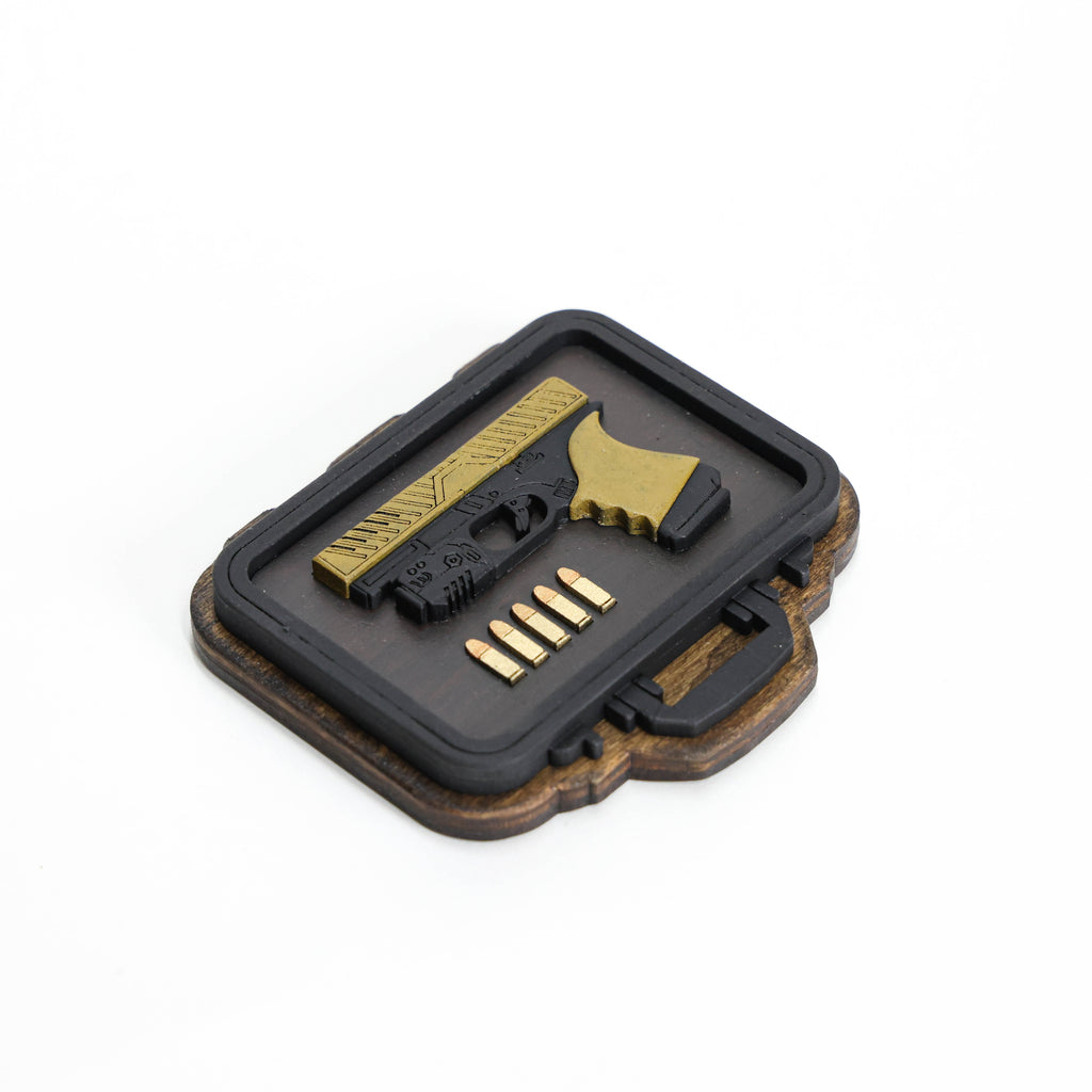 მაცივრის მაგნიტი: Glock-ის ფირმის პისტოლეტი 