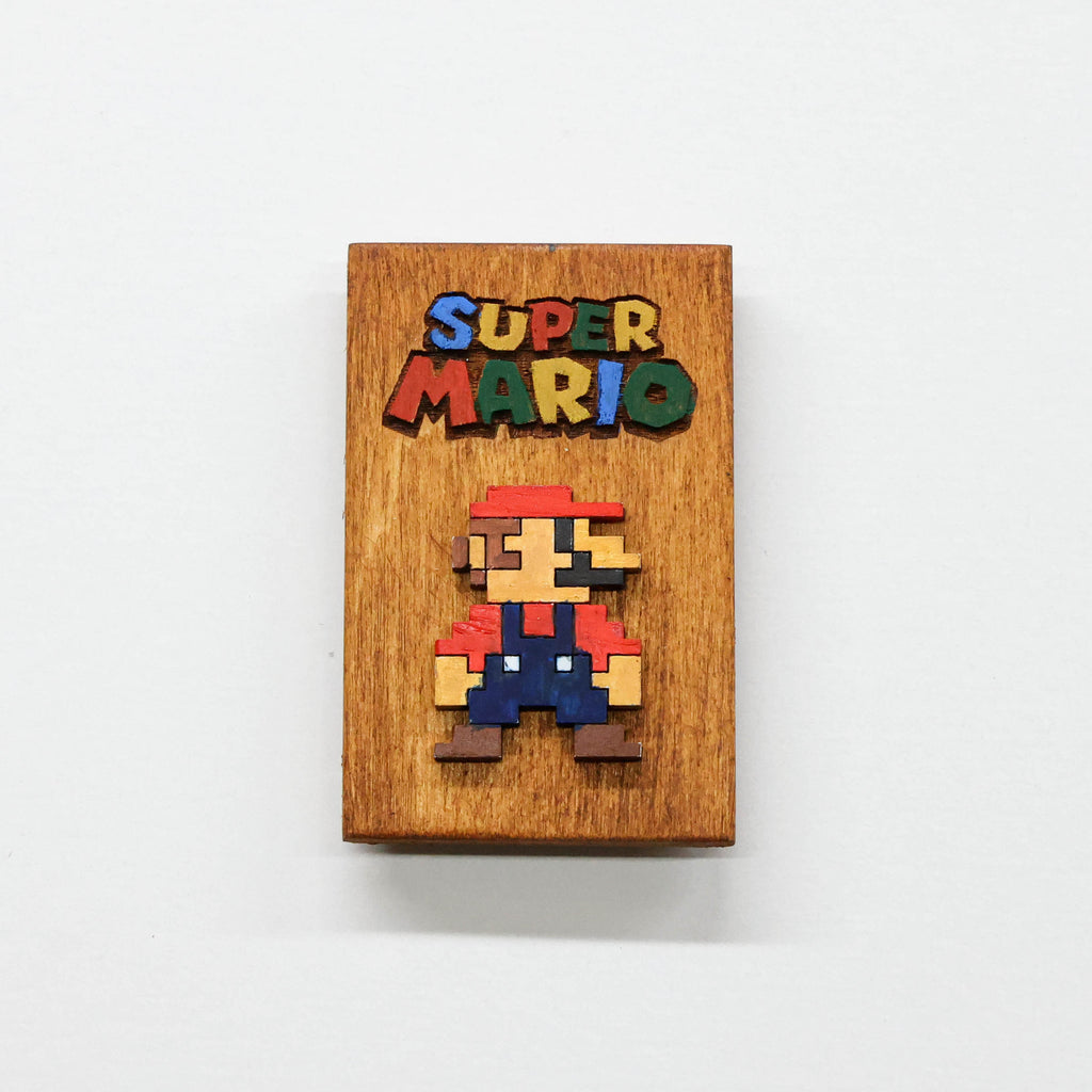 Fridge magnet: Mario