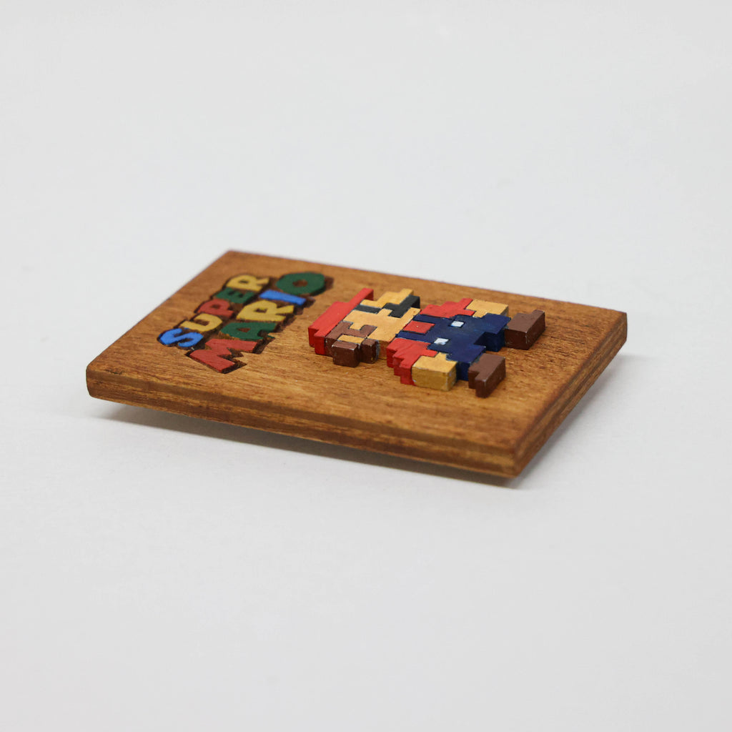 Fridge magnet: Mario