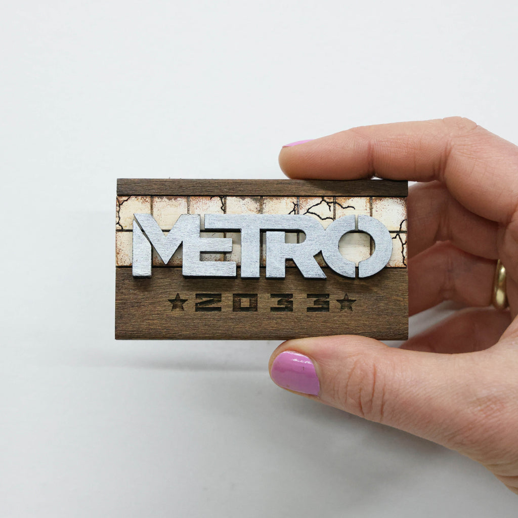 მაცივრის მაგნიტი: METRO