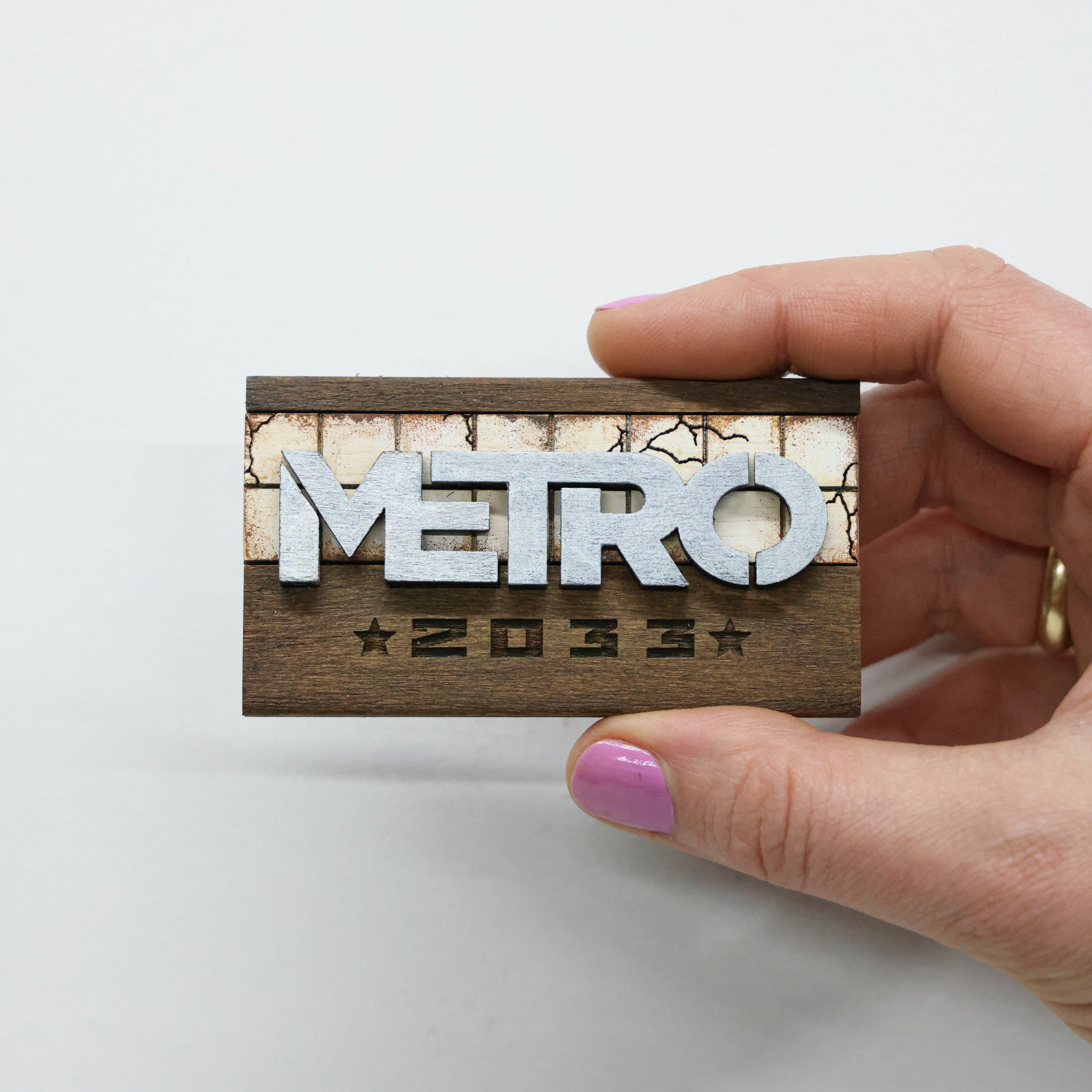 მაცივრის მაგნიტი: METRO