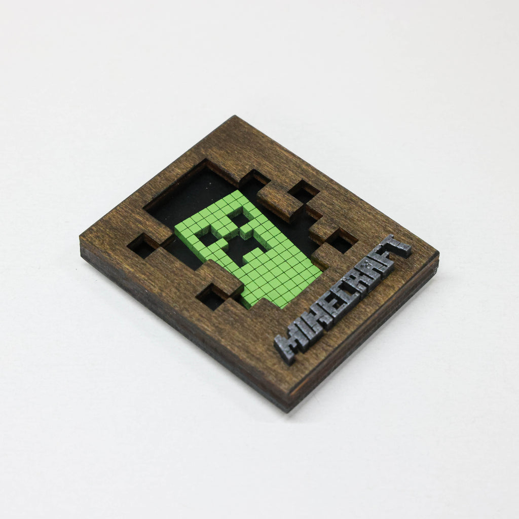 მაცივრის მაგნიტი: Minecraft Creeper