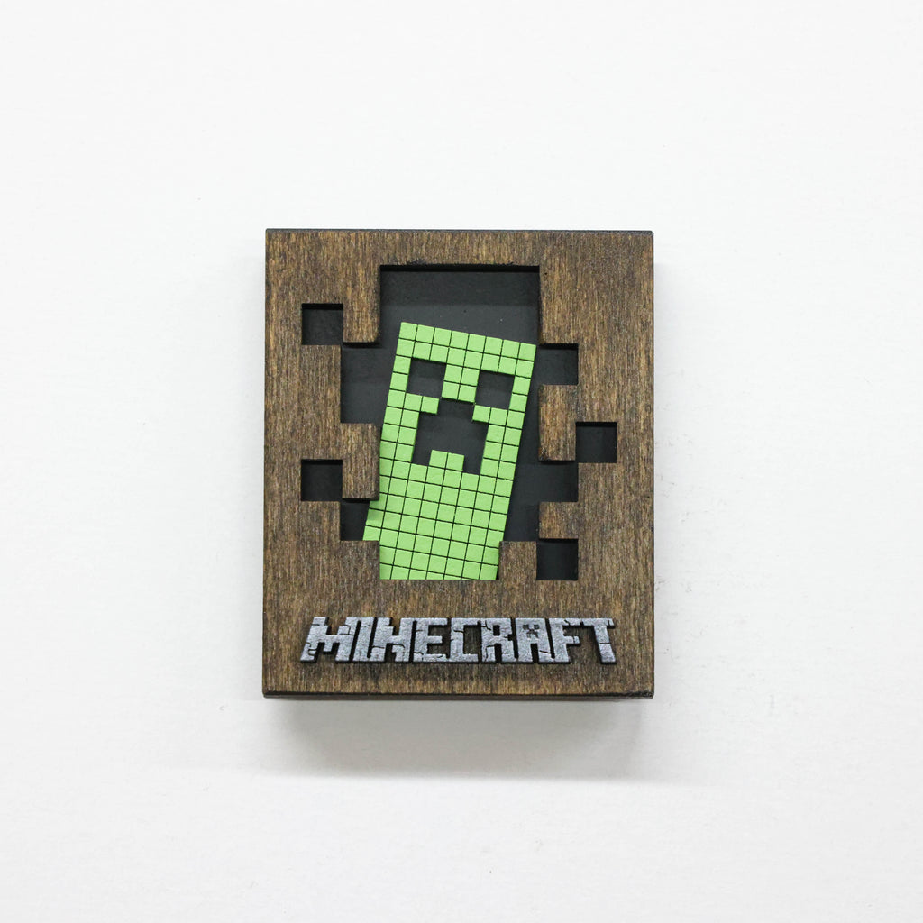 მაცივრის მაგნიტი: Minecraft Creeper