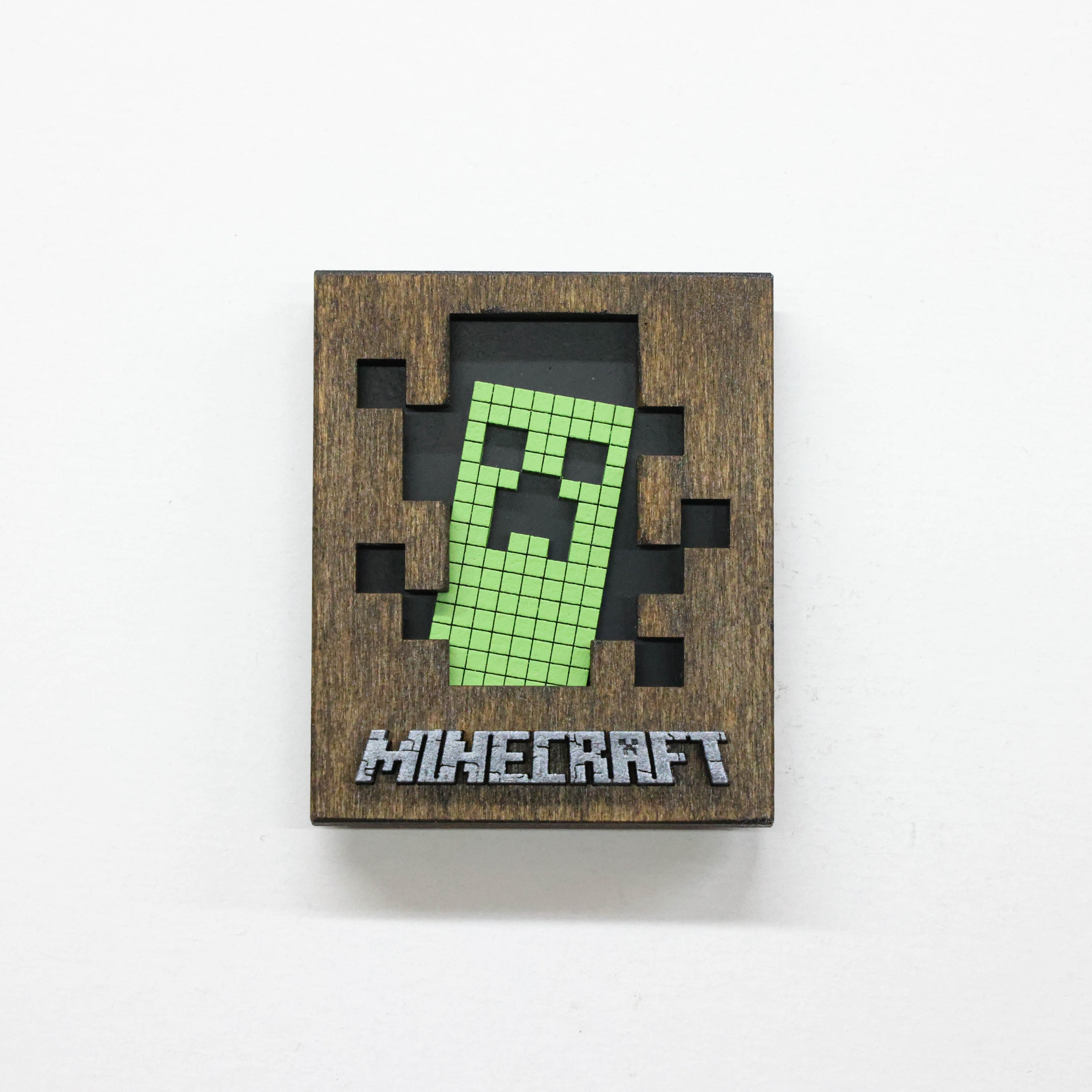 მაცივრის მაგნიტი: Minecraft Creeper