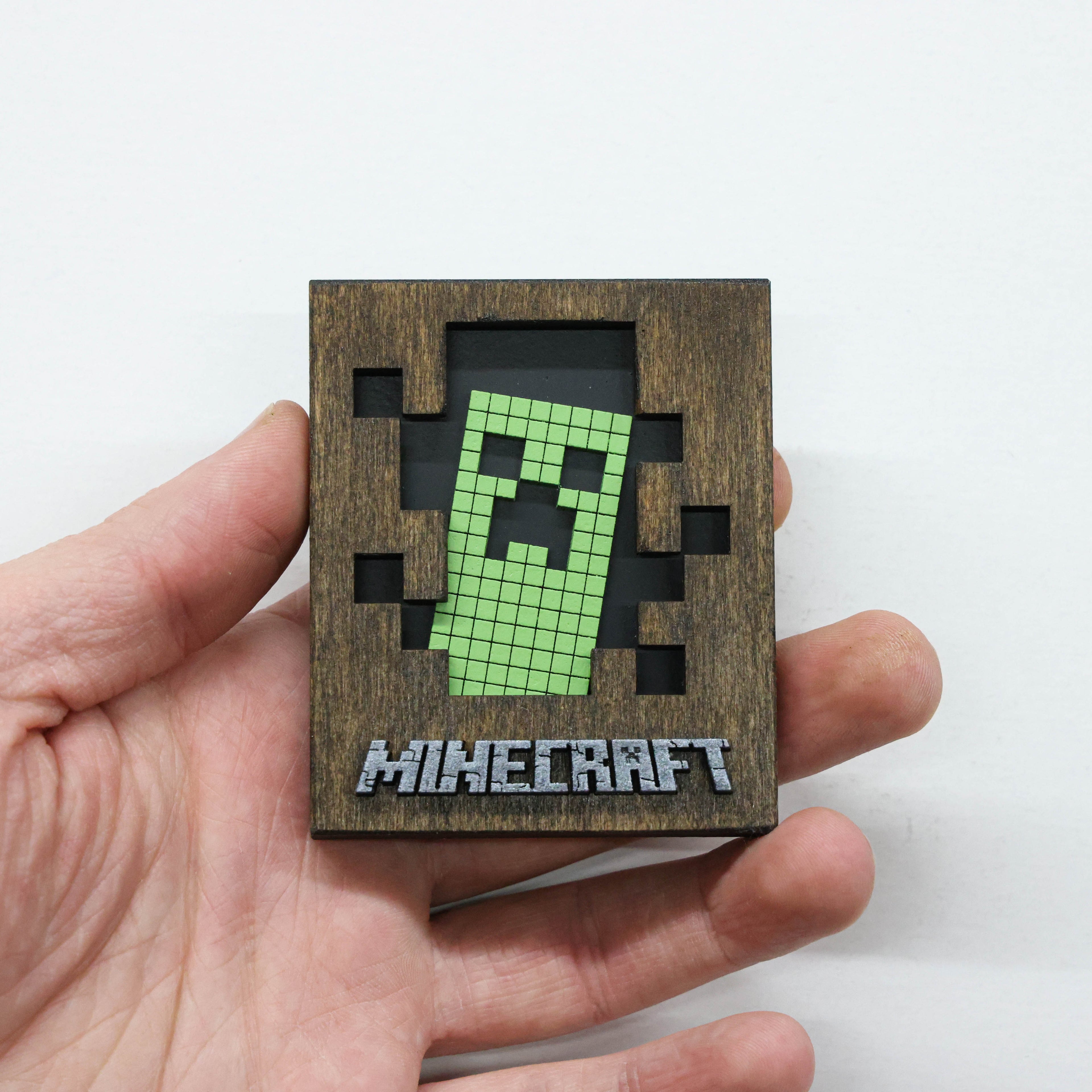 მაცივრის მაგნიტი: Minecraft Creeper