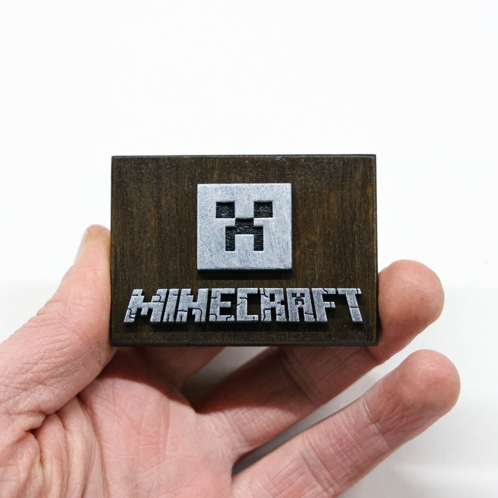 მაცივრის მაგნიტი: MINECRAFT - Logo