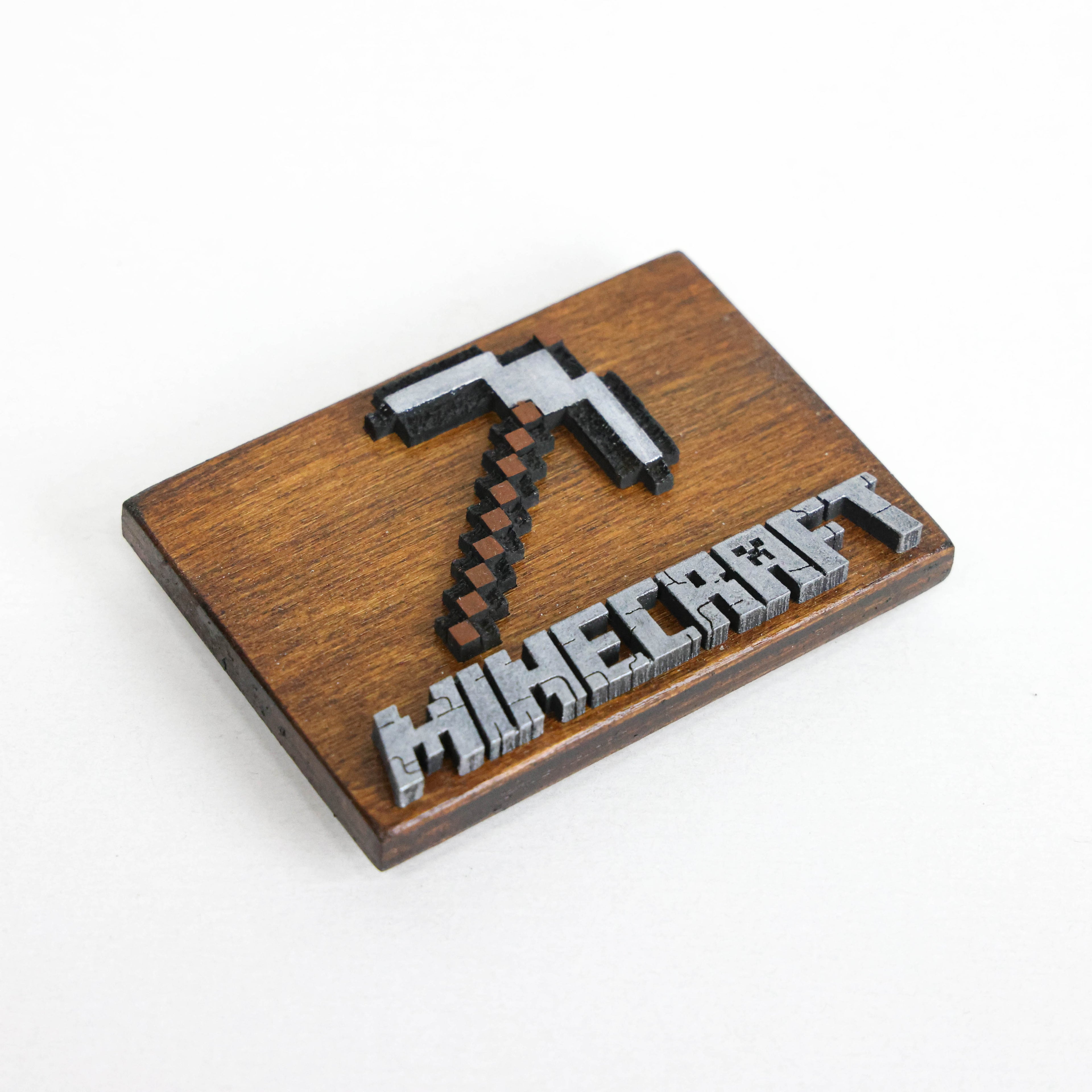 მაცივრის მაგნიტი: Minecraft Pickaxe mini