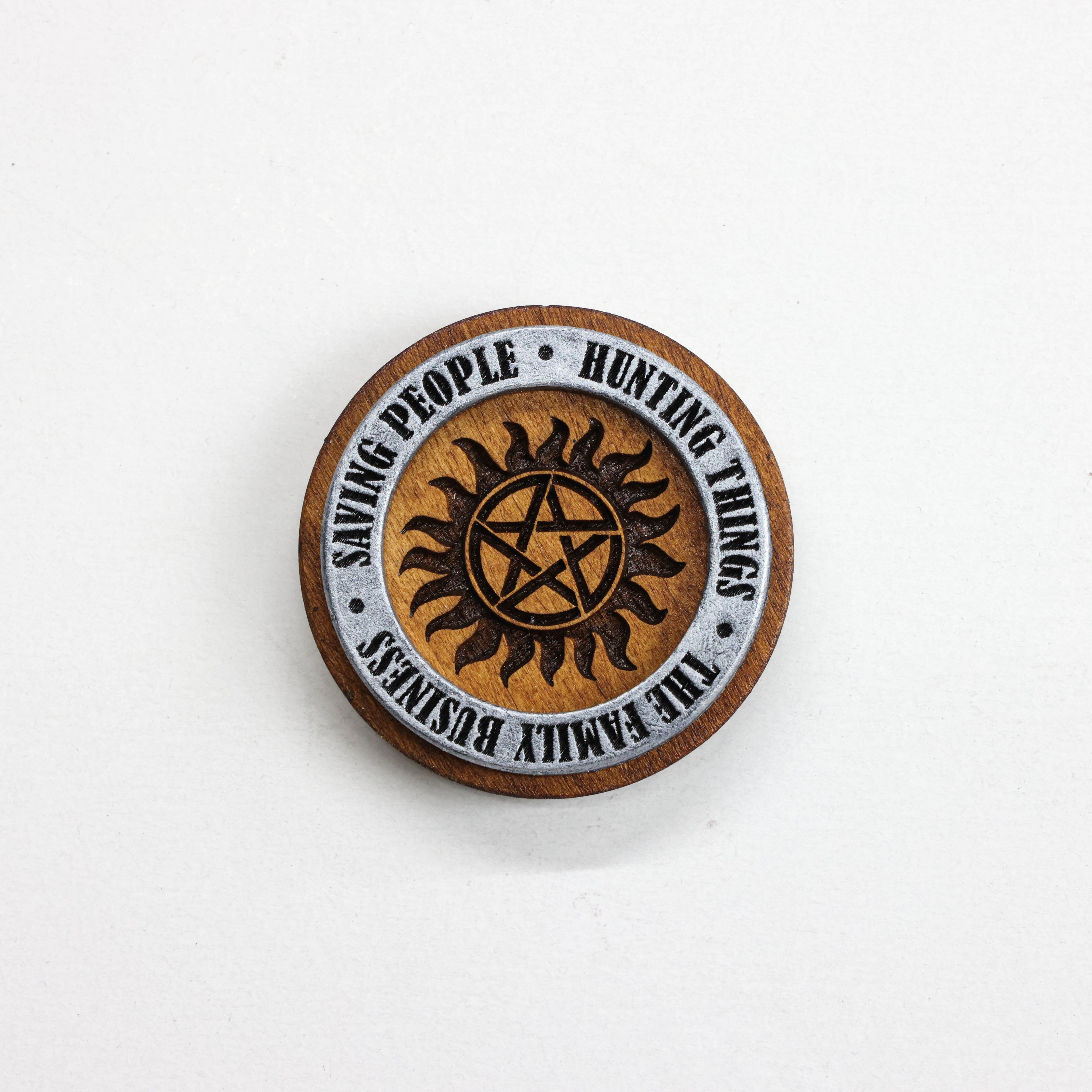 მაცივრის მაგნიტი: SUPERNATURAL - Anti-possession symbol