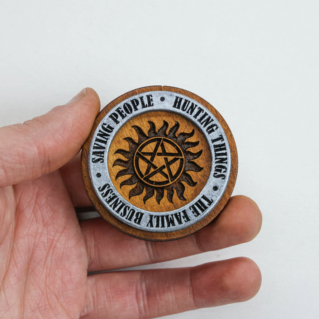 მაცივრის მაგნიტი: SUPERNATURAL - Anti-possession symbol