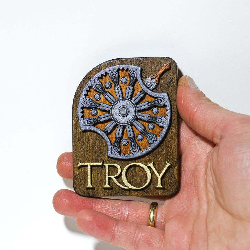 Fridge magnet: Troy – Shield of Achilles