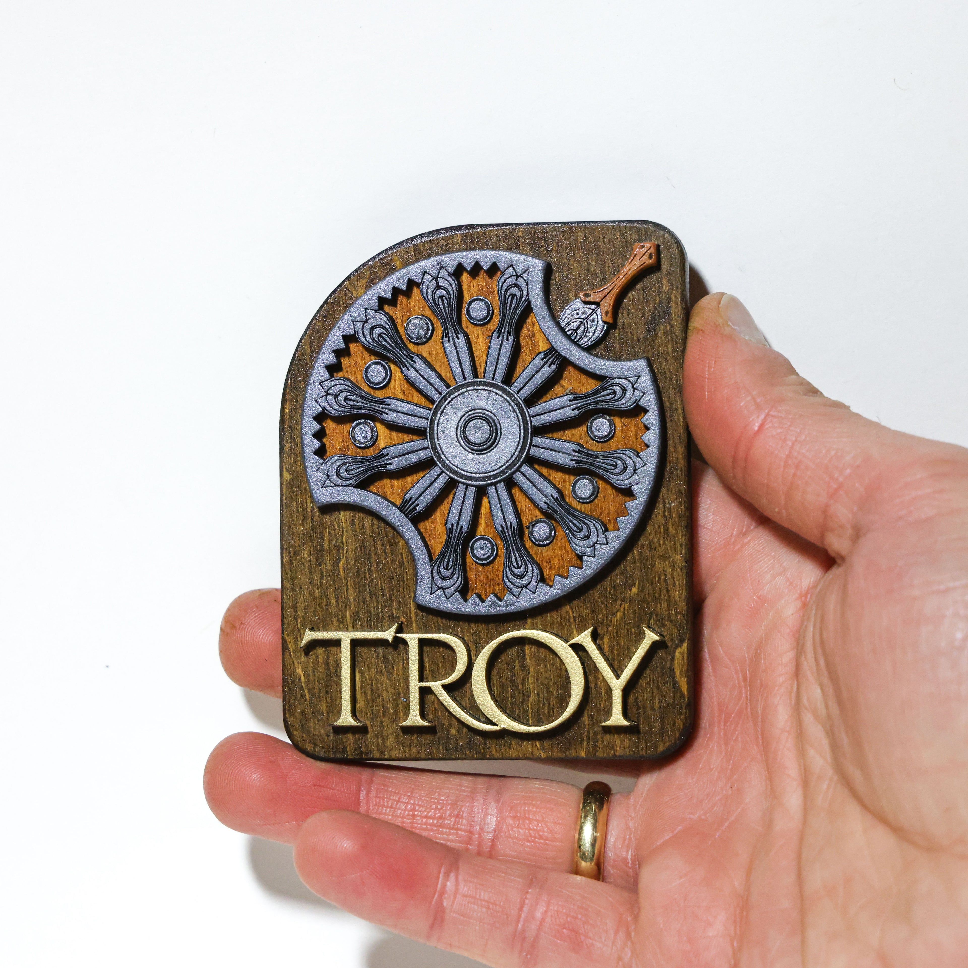 Fridge magnet: Troy – Shield of Achilles