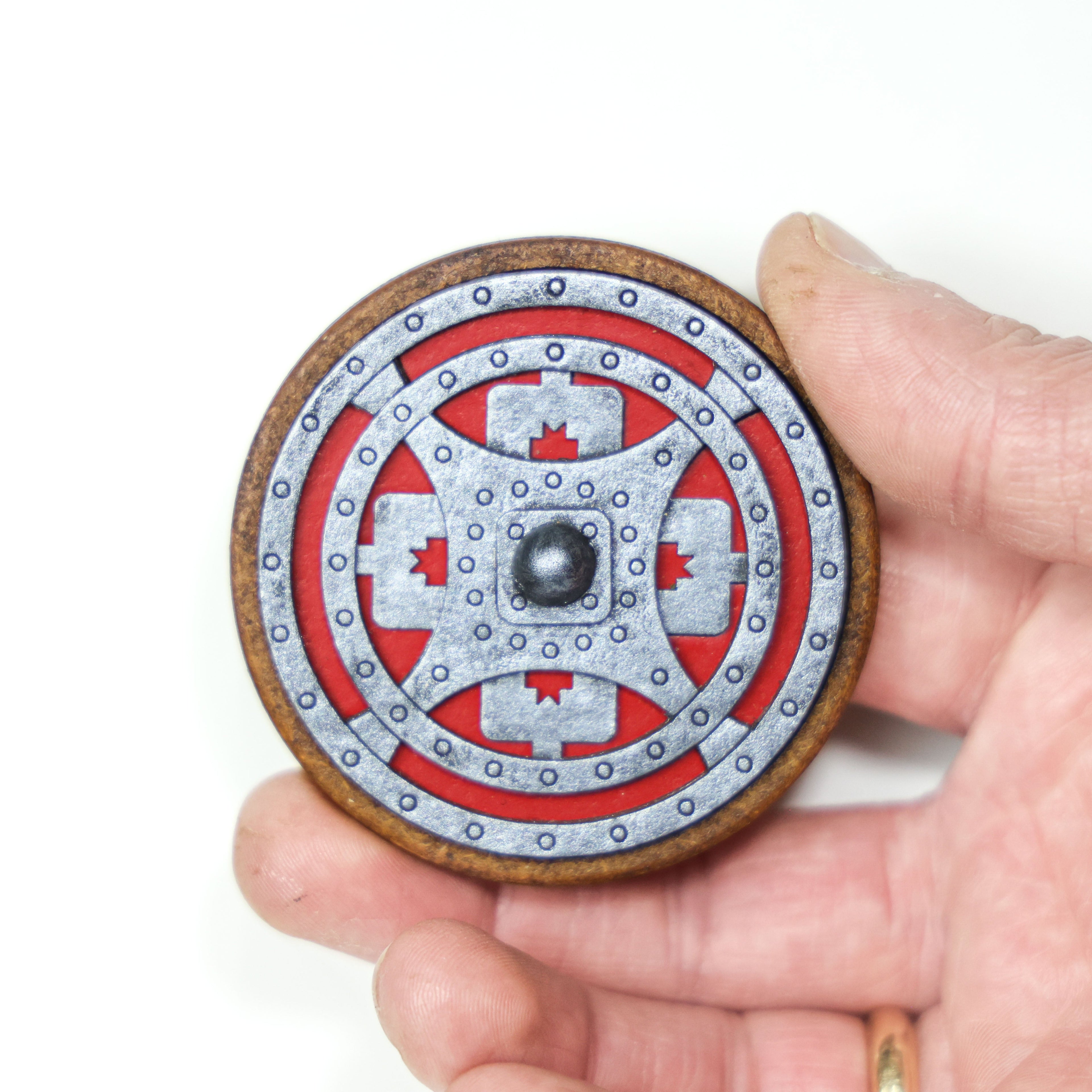 მაცივრის მაგნიტი: ხევსურული ფარი