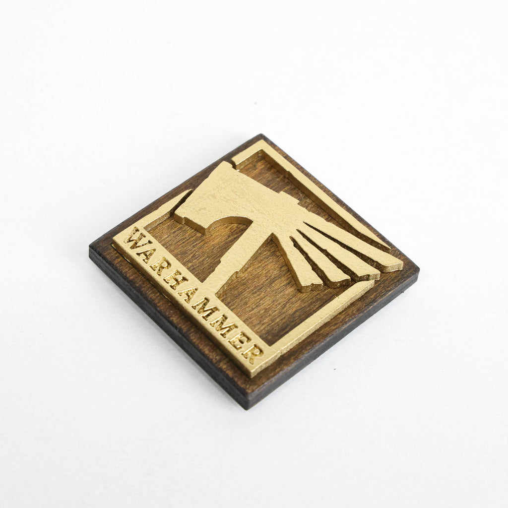 მაცივრის მაგნიტი: Warhammer (ლოგო)