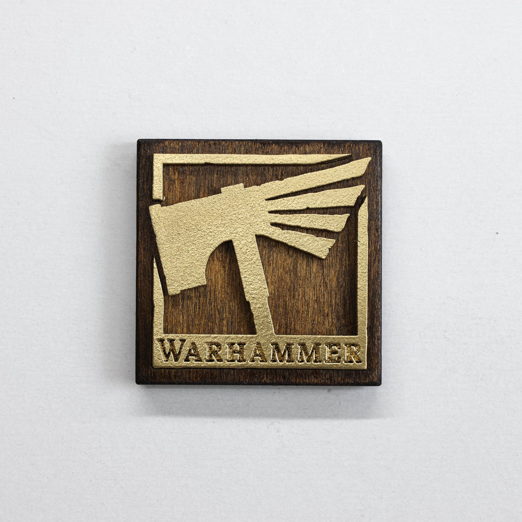 მაცივრის მაგნიტი: Warhammer (ლოგო)