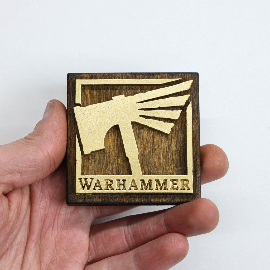 მაცივრის მაგნიტი: Warhammer (ლოგო)