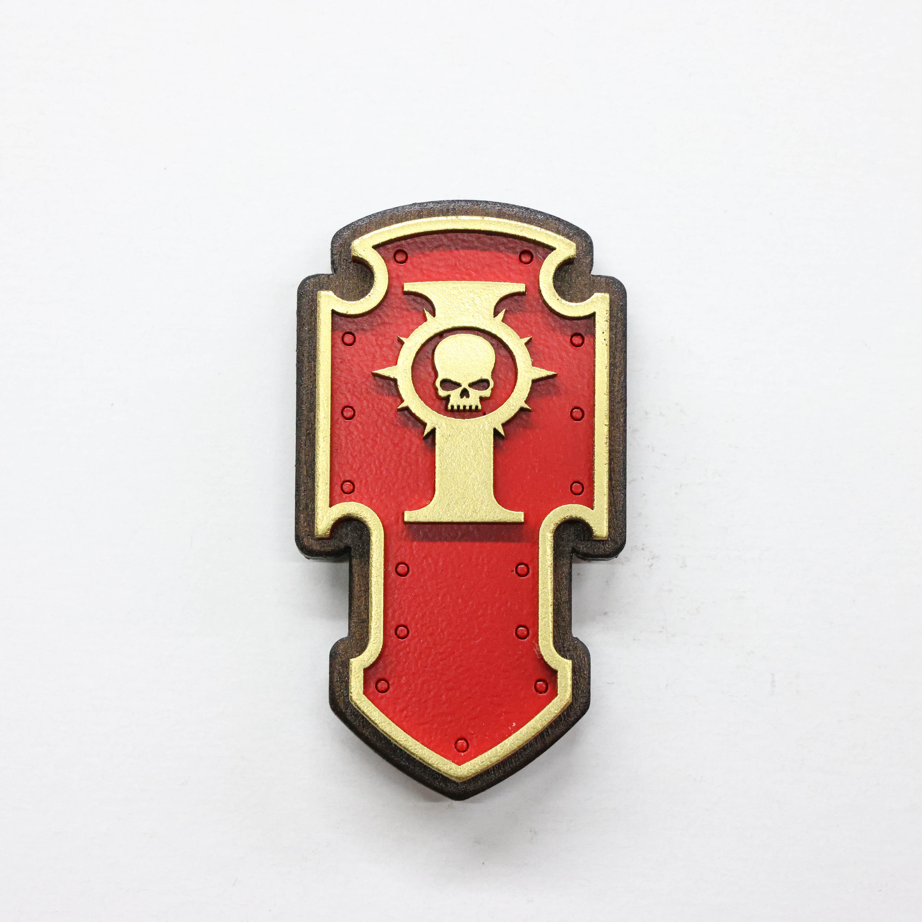 მაცივრის მაგნიტი: Warhammer (ფარი)