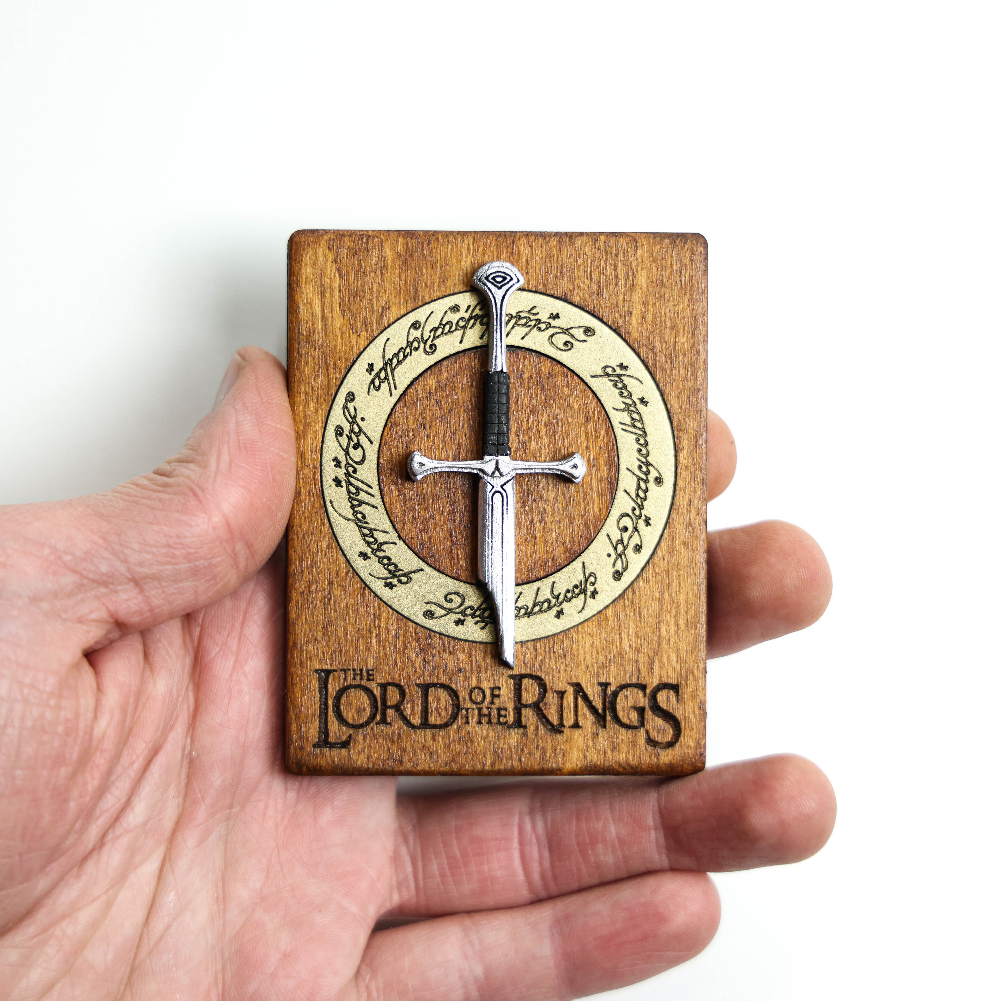 მაცივრის მაგნიტი: Lord Of The Rings Aragorn's Sword