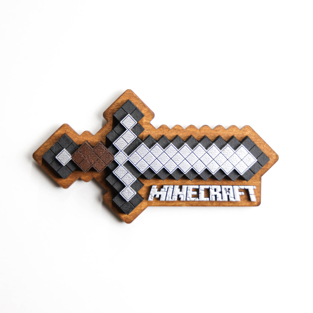 მაცივრის მაგნიტი: Minecraft Sword