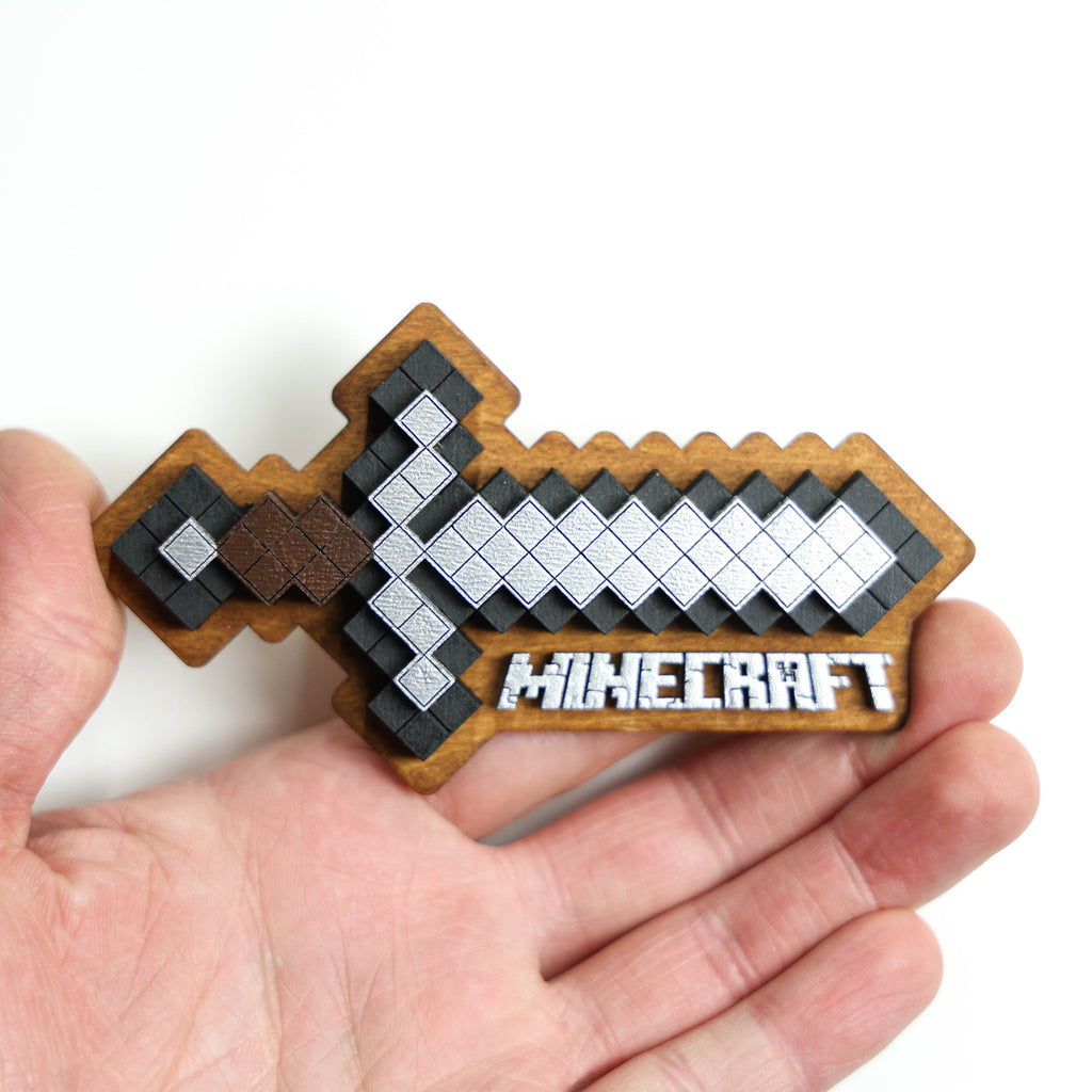 მაცივრის მაგნიტი: Minecraft Sword